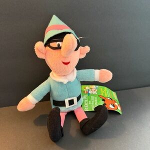 CVS Vintage Stuffins Rudolph the Red-Nosed Reindeer Tall Elf NWT Tags Ornament